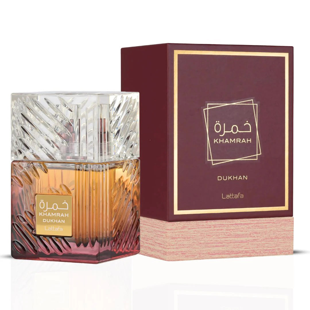 KHAMRAH DUKHAN EDP - 100ML (3.4oz) DE LATTAFA (NUEVO LANZAMIENTO)