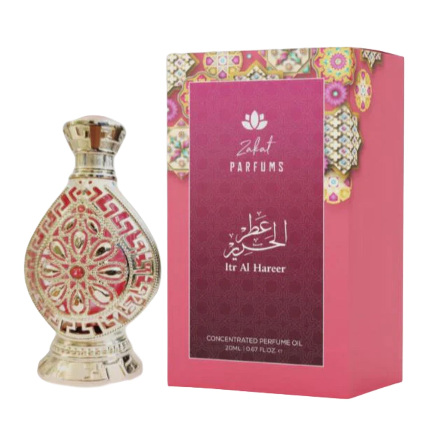 Zakat Ltr Al Hareer concentrated perfume oil 20 ml By Zakat
