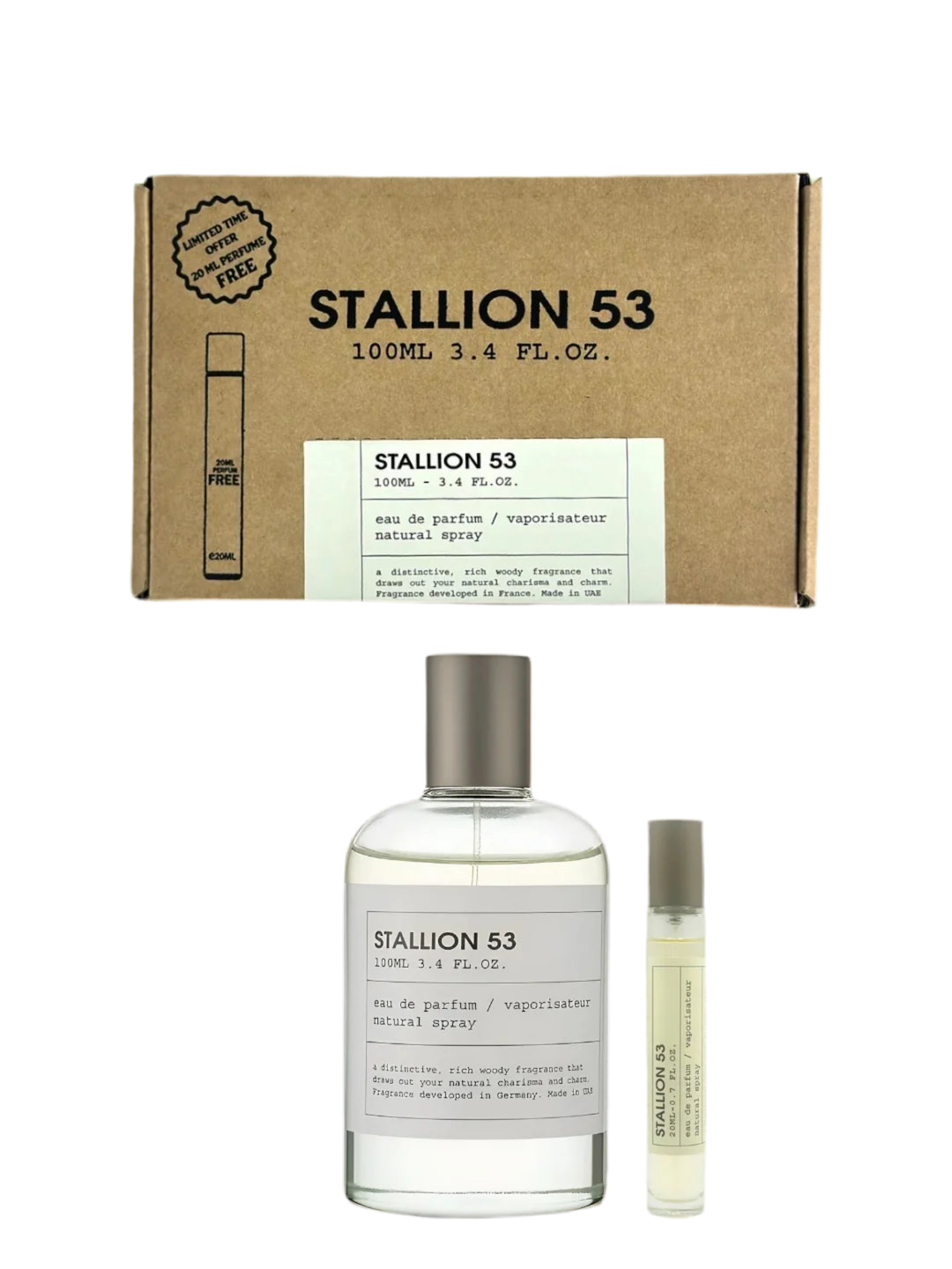 STALLION 53 100 ml (Unisex )-Edp by Emper Perfumes