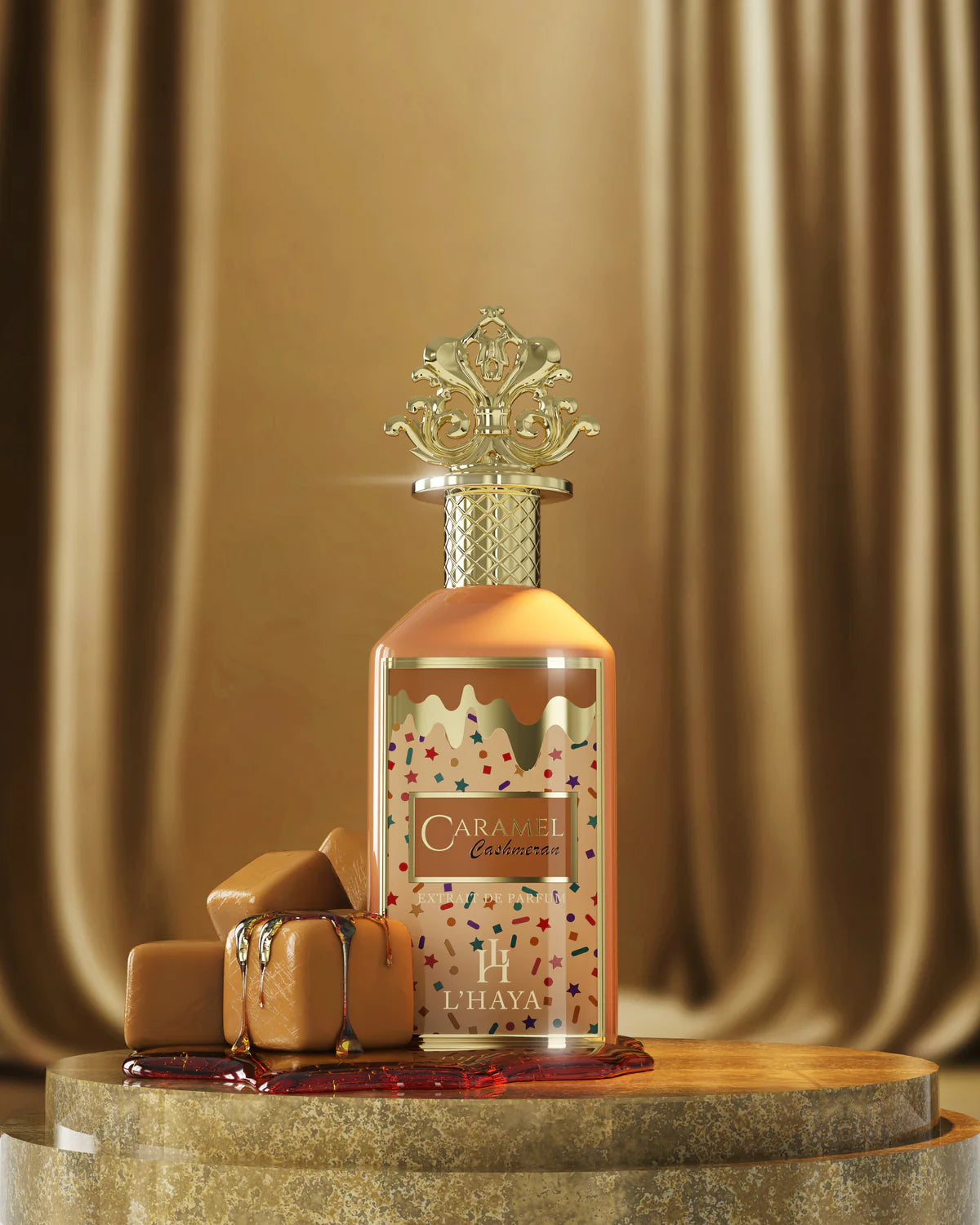 L’HAYA- CARAMEL CASHMERAN- EXTRAIT THE PARFUM 100 ML FOR WOMEN