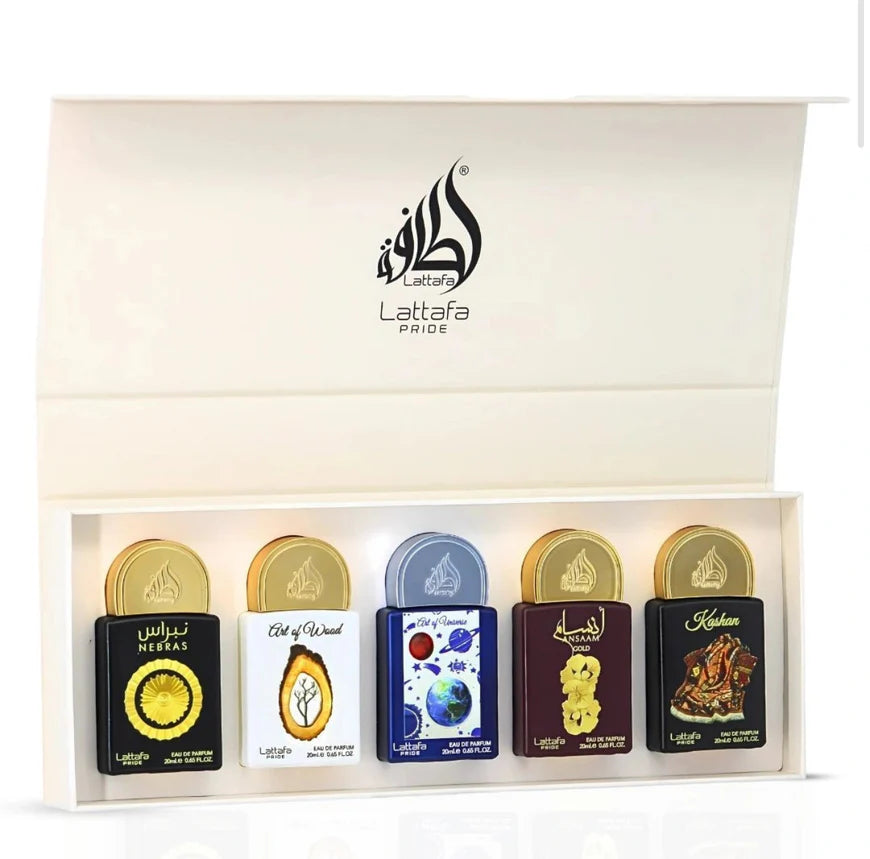 GIFTSET COLLECTION 5 PCS 20ML BY LATTAFA PRIDE NRO #3