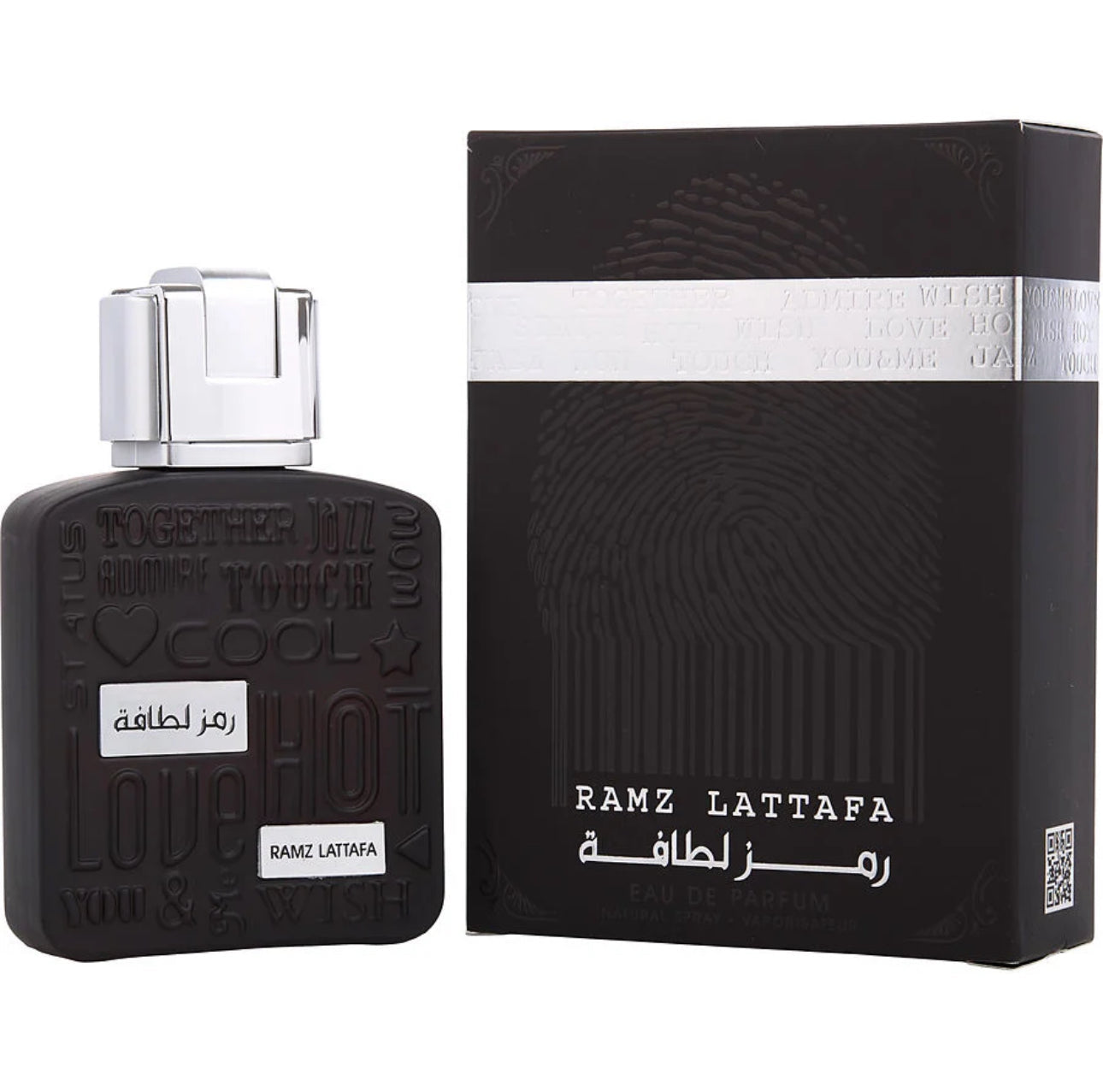 RAMZ SILVER Men EDP - 100 ml (3.40 oz) by Lattafa