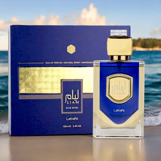 LIAM BLUE SHINE UNISEX EDP - 100ML 3.40z BY LATTAFA