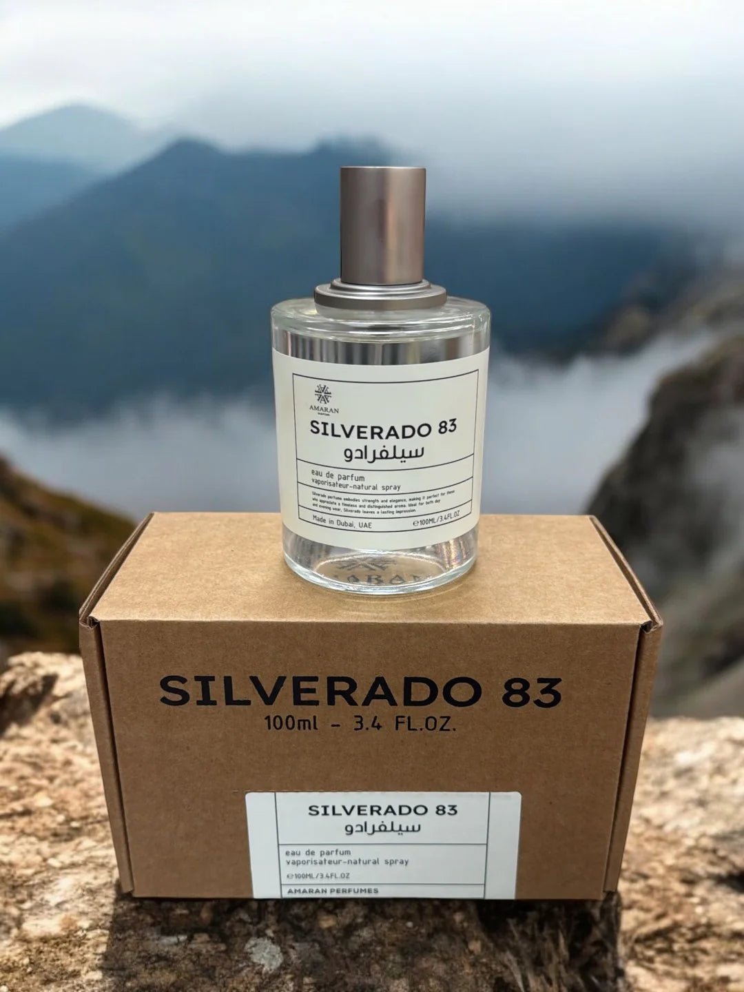 SILVERADO 83 EAU de Parfum, unisex 100ml By  AMARAN PERFUMES