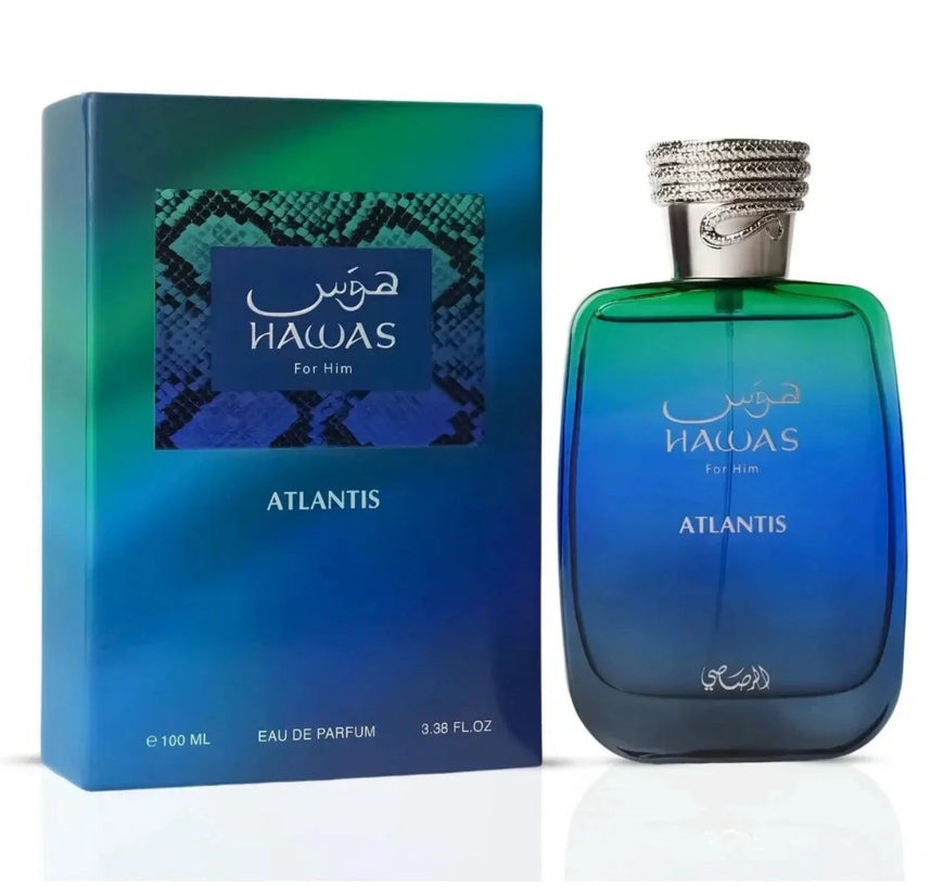 HAWAS ATLANTIS MEN EDP 100ML  BY RASASI