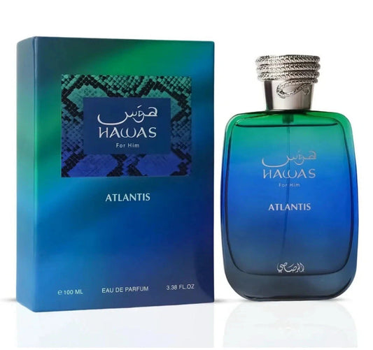 HAWAS ATLANTIS MEN EDP 100ML  BY RASASI