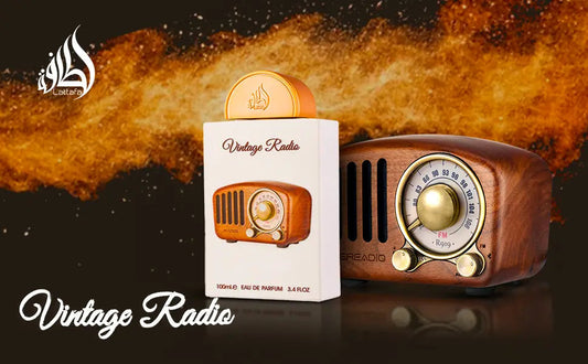 VINTAGE RADIO EDP UNISEX - 100 ML (3,4 oz) DE LATTAFA
