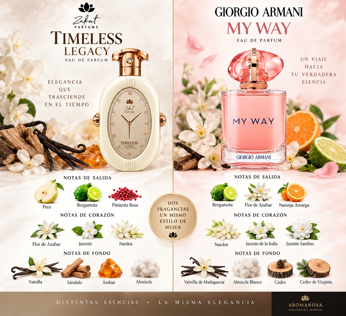 TIMELESS LEGACY | EAU DE PARFUM | 100ML | FOR WOMEN | By ZAKAT