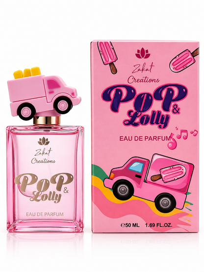 CREATION POP & LOLLY | EAU DE PARFUM | 50ML | By ZAKAT