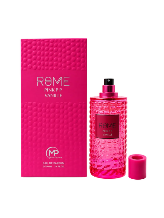 Rome Pink Vanille | Eau de Parfum | 3.4 Fl Oz