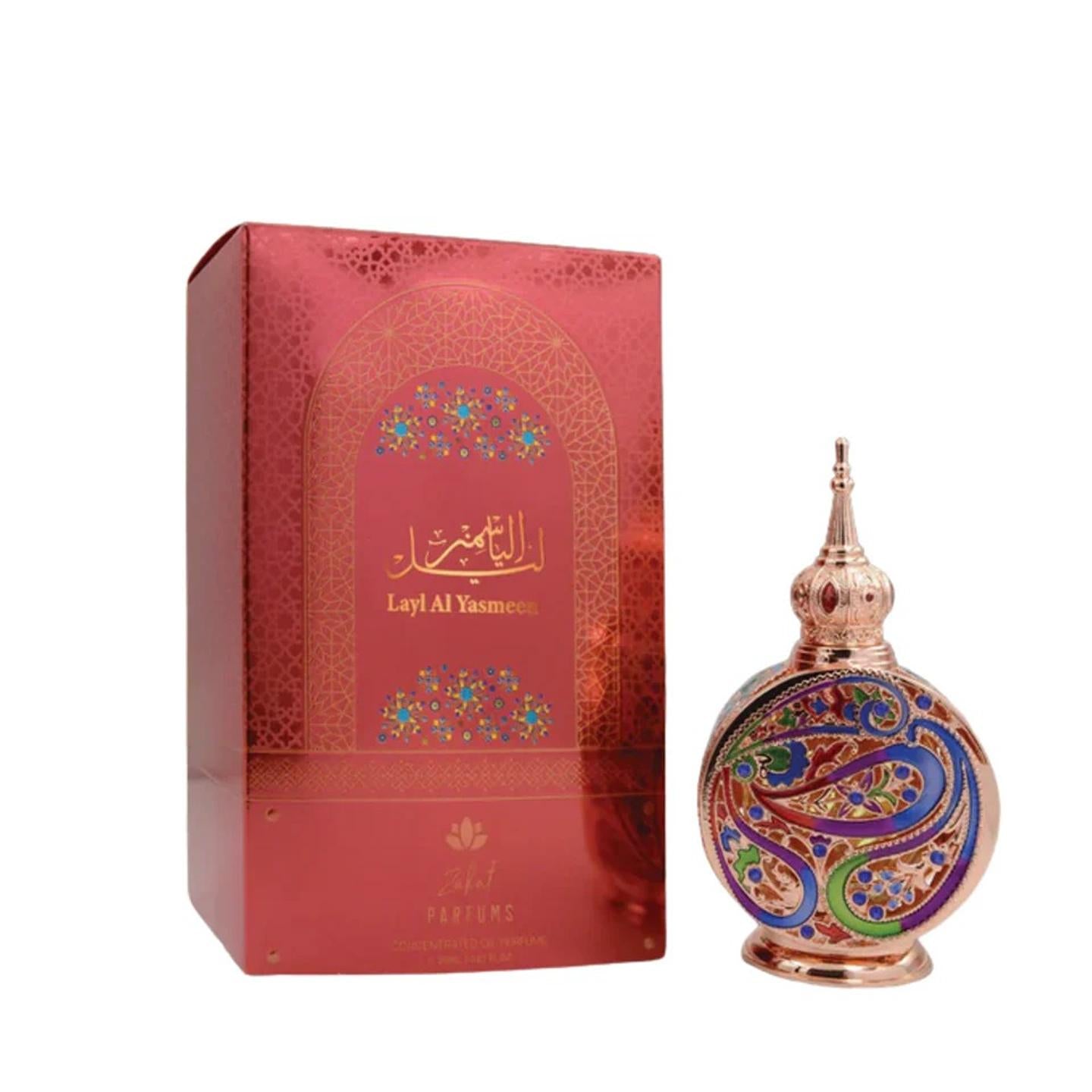 Zakat Layl Al Yasmeen concentrated oil perfume 20 ml For women By Zakat