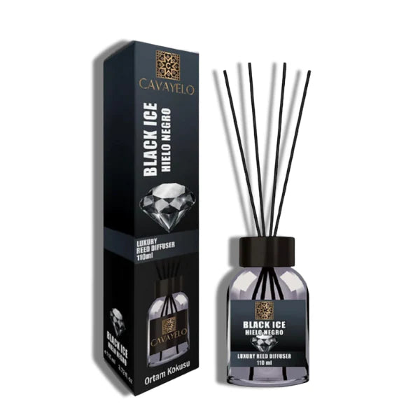 Luxury Reed Diffuser BLACK ICE 110mL be Cavayelo