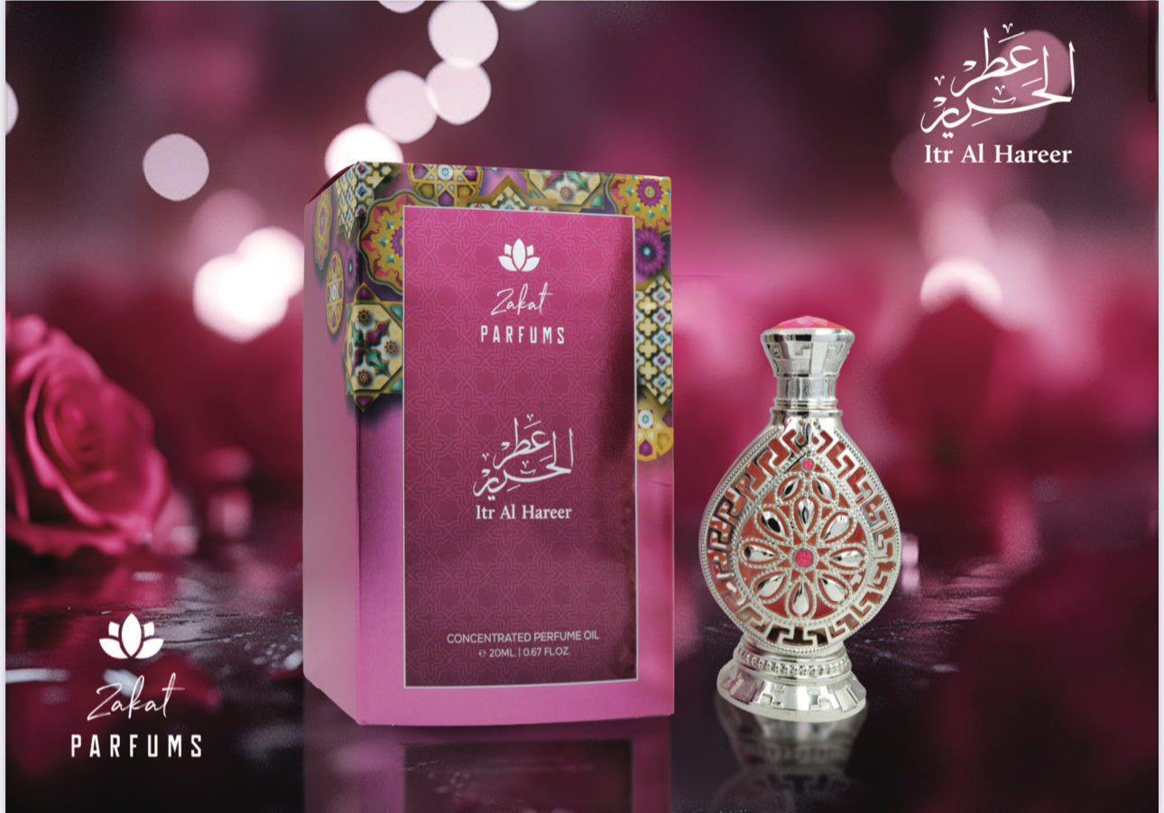 Zakat Ltr Al Hareer concentrated perfume oil 20 ml By Zakat