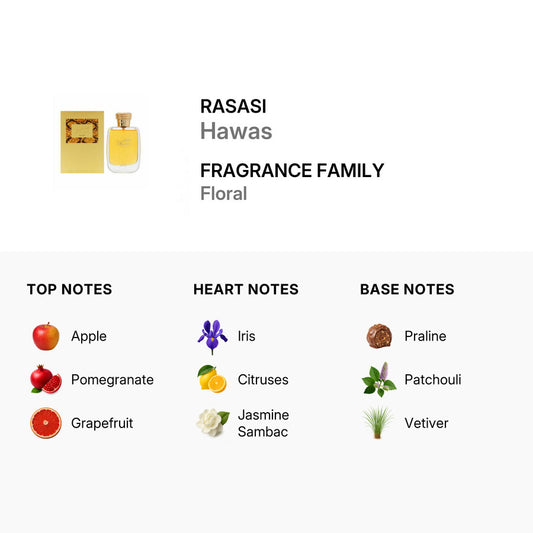 HAWAS FOR HER💎EDP 100ML BY Rasasi