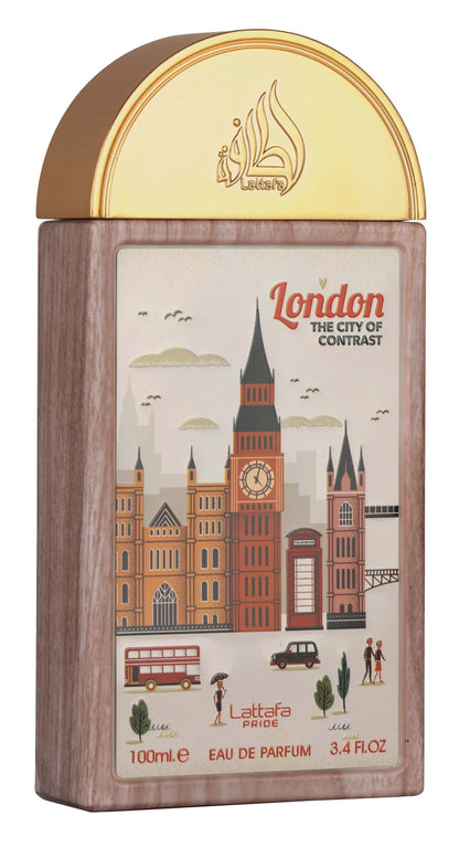 LONDON THE CITY OF CONTRAST EAU DE PARFUM By LATTAFA