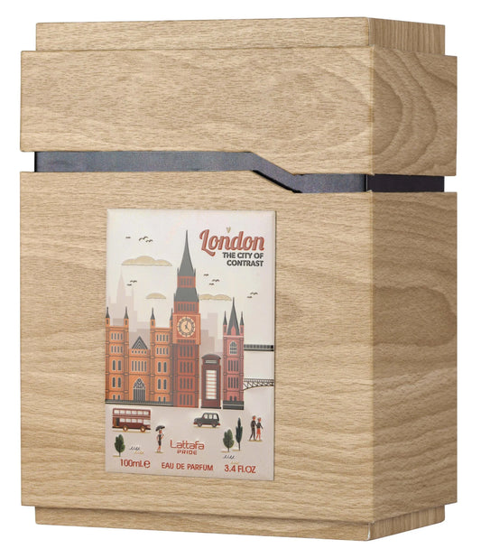 LONDON THE CITY OF CONTRAST EAU DE PARFUM By LATTAFA