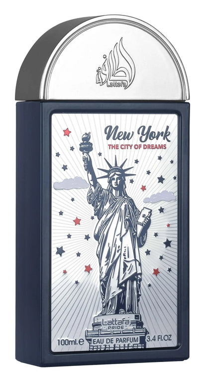 NEW YORK THE CITY OF DREAMS 100ML EAU DE PARFUM By LATTAFA