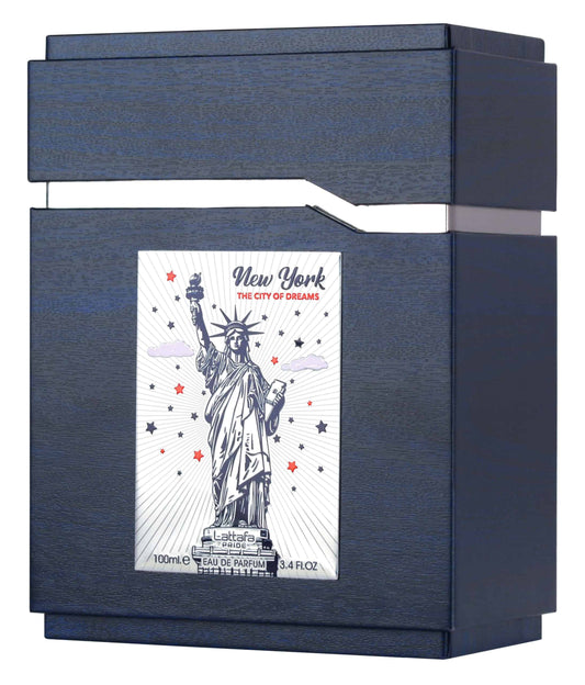 NEW YORK THE CITY OF DREAMS 100ML EAU DE PARFUM By LATTAFA