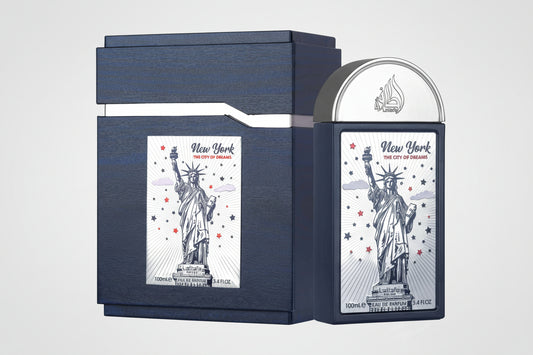 NEW YORK THE CITY OF DREAMS 100ML EAU DE PARFUM By LATTAFA