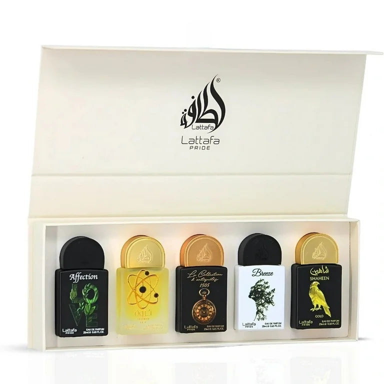 GIFTSET COLLECTION 5 PCS 20ML BY LATTAFA PRIDE NRO #1