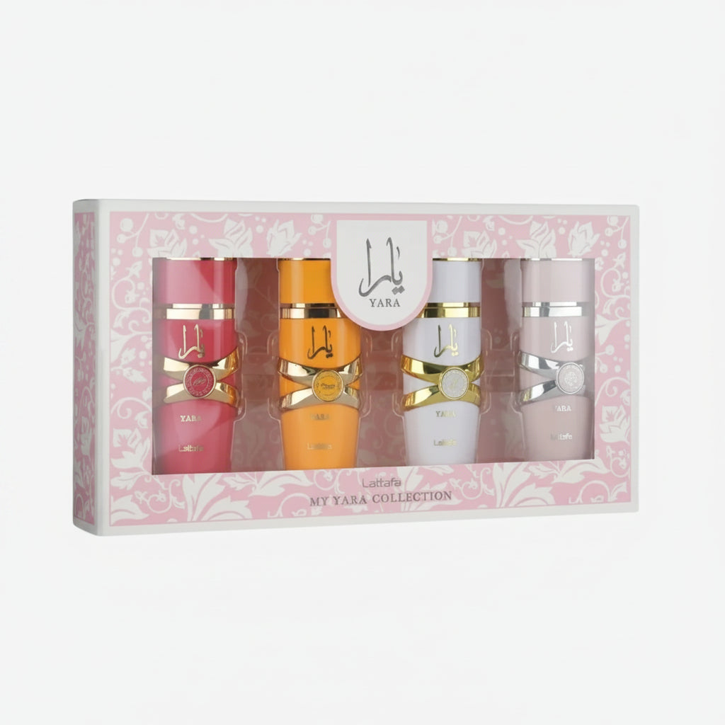 Lattafa My Yara Collection Gift Set 4 fragancias EDP
