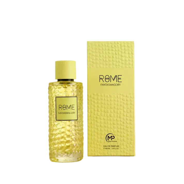 Rome Fantasmagory Eau de Parfum 100ml by Mosi Perfume - Frasco verde lima con caja premium