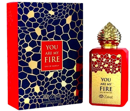 YOU ARE MY FIRE ROUGE UNISEX - EDP 100ML (3.4oz) BY ZAKAT