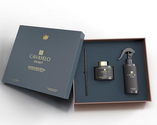 Cavayelo Room Spray & Reed Diffuser Set SECRET