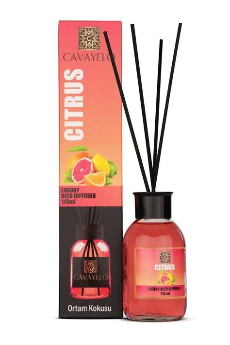 Luxury Reed Diffuser CITRUS 110mL be Cavayelo