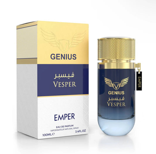 Genius vesper 100ml EDP for men by Emper