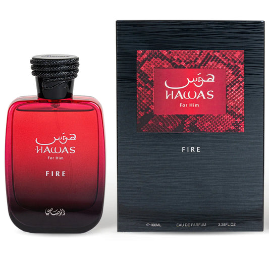 Hawas Fire 3.4 oz EDP unisex by Rasasi