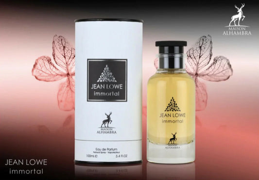 JEAN LOWE IMMORTAL 3.4 FL OZ EDP BY MAISON ALHAMBRA💎