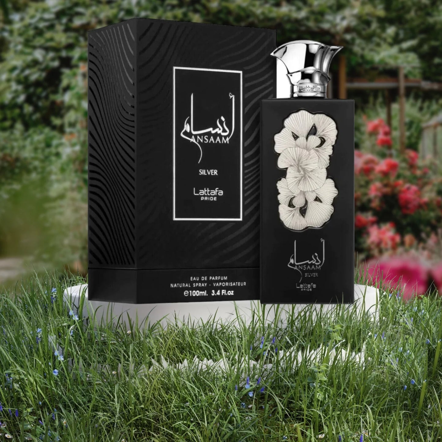 ANSAAM SILVER EDP 100 ML BY LATTAFA