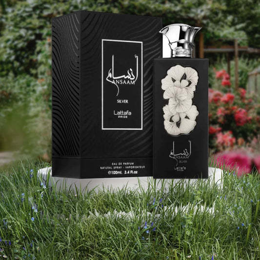 ANSAAM SILVER EDP 100 ML BY LATTAFA